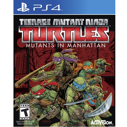 PS4: Teenage Mutant Ninja Turtles: Mutants In Manhattan (Z3) [ส่งฟรี EMS]