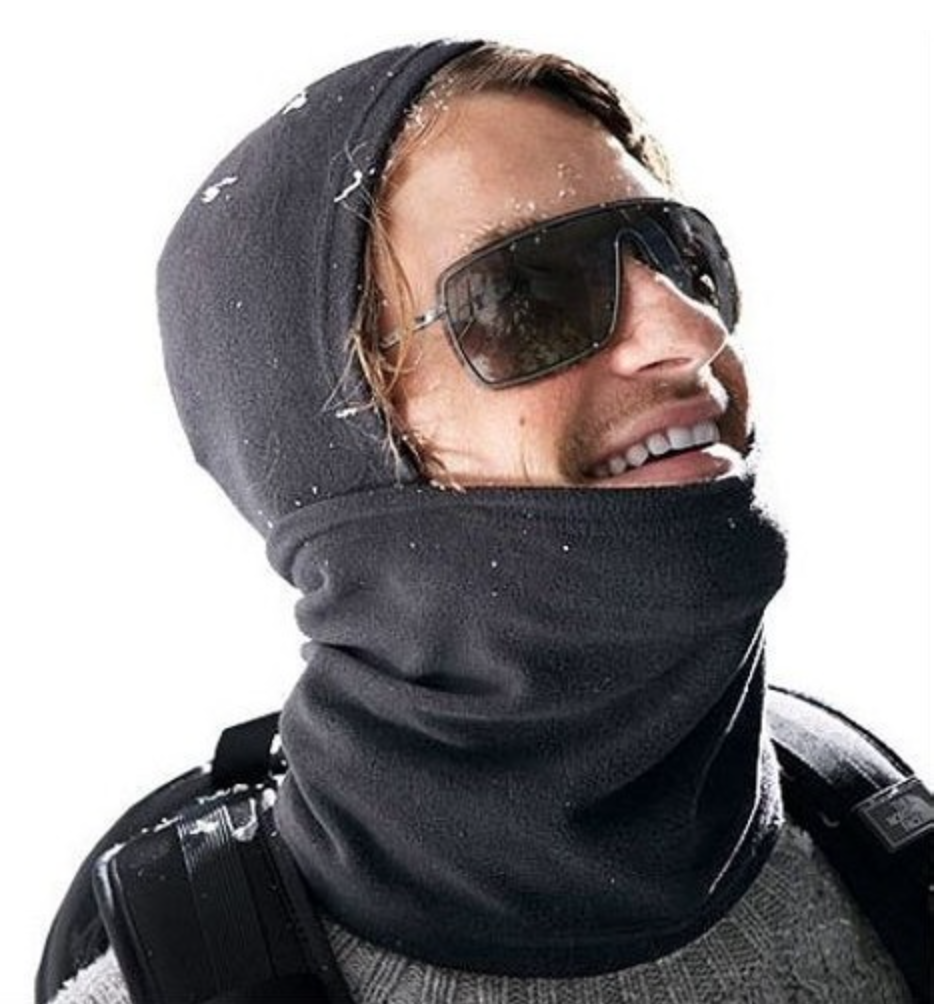 outdoor sport mask : หมวกคลุมและหน้ากากปิดหน้าในใบเดียว