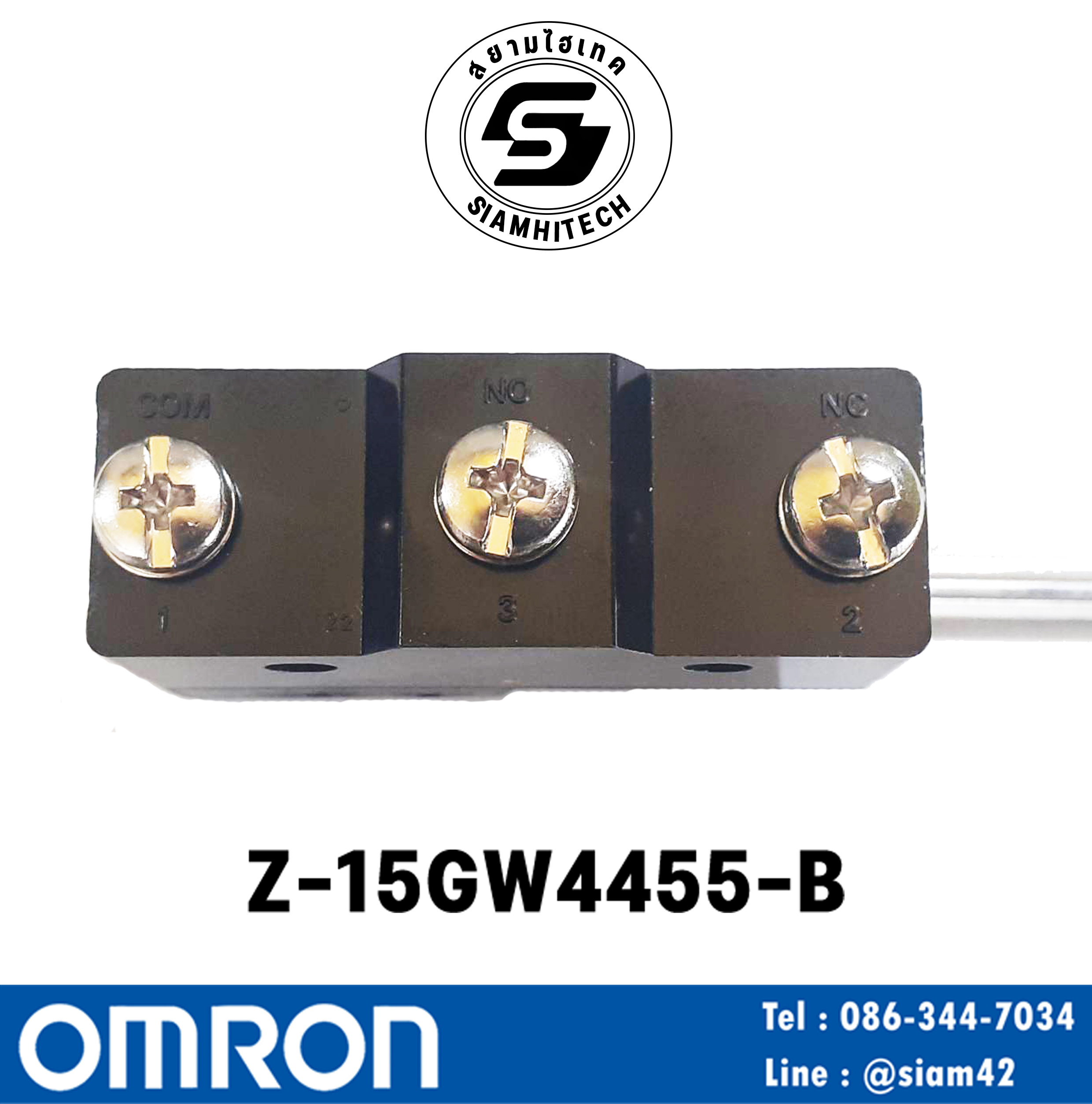 LIMIT SWITCH OMRON รุ่น Z-15GW4455-B