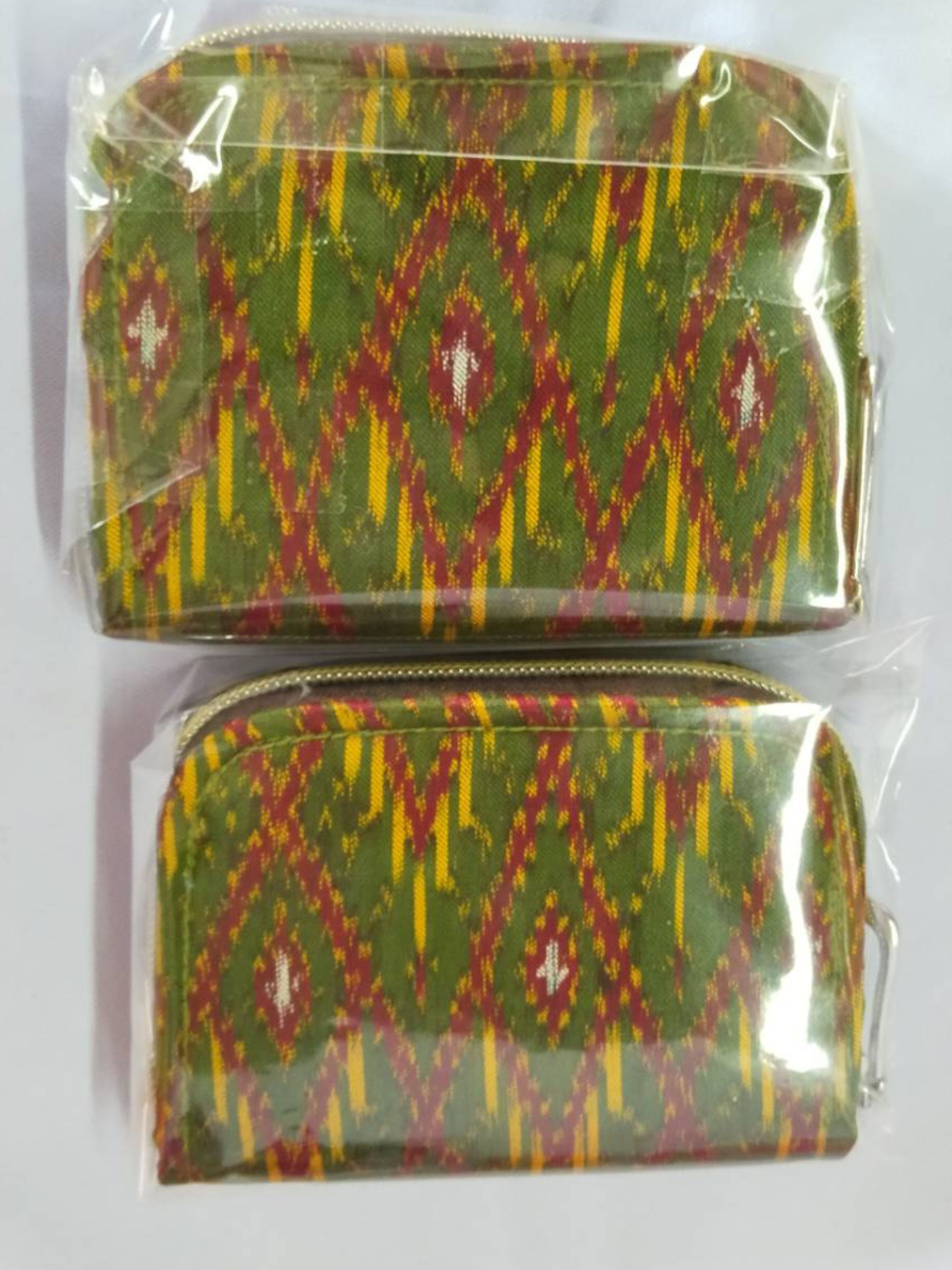 กระเป๋าสตางค์ซิปใบเล็ก ขนาด 4.5นิ้วx3.5นิ้ว สีเขียว GL-23-0310681