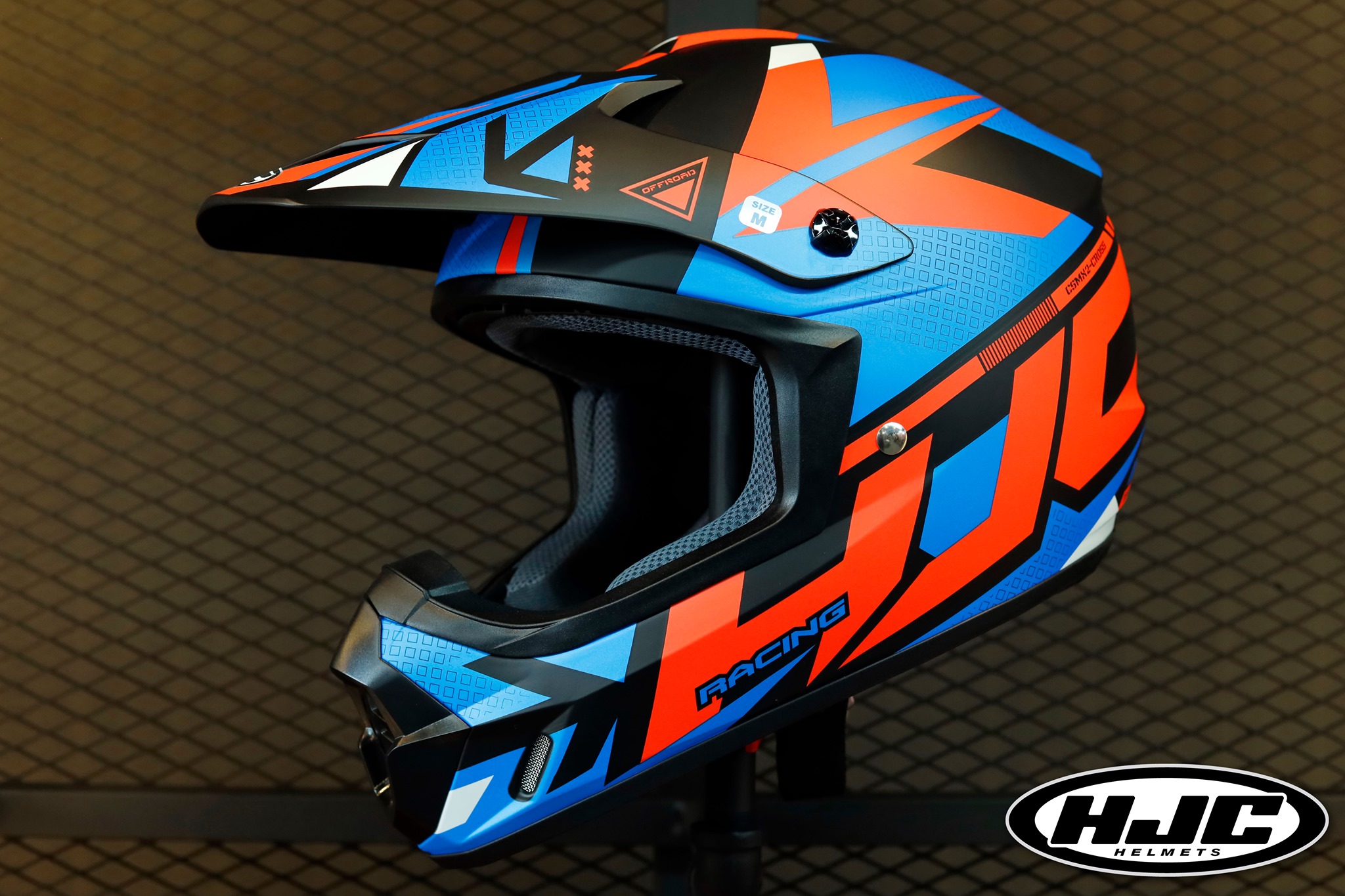 หมวกกันน็อค #HJC สไตล์วิบาก รุ่น CS-MX II ลาย MADAX MC26SF