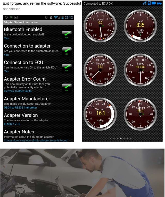 Vgate Scanner Mini ELM327 Bluetooth V1.5 OBD2 Car Diagnostic Scanner For Android ELM 327 V 1.5 OBDII OBD 2 Auto Diagnostic Tool