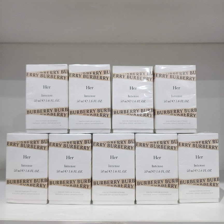 น้ำหอมแท้ Burberry Her Intense Eau De Parfum For Women 50ml กล่องซีล