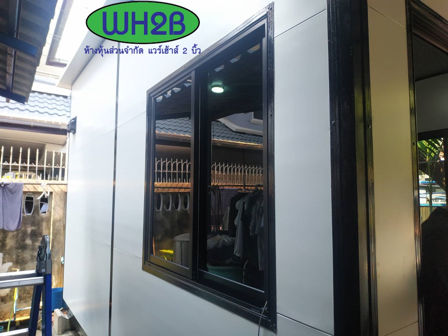 บ้านสำเร็จรูป งานต่อเติม ห้องซ้อมเต้น 3.20x4.50 เมตร