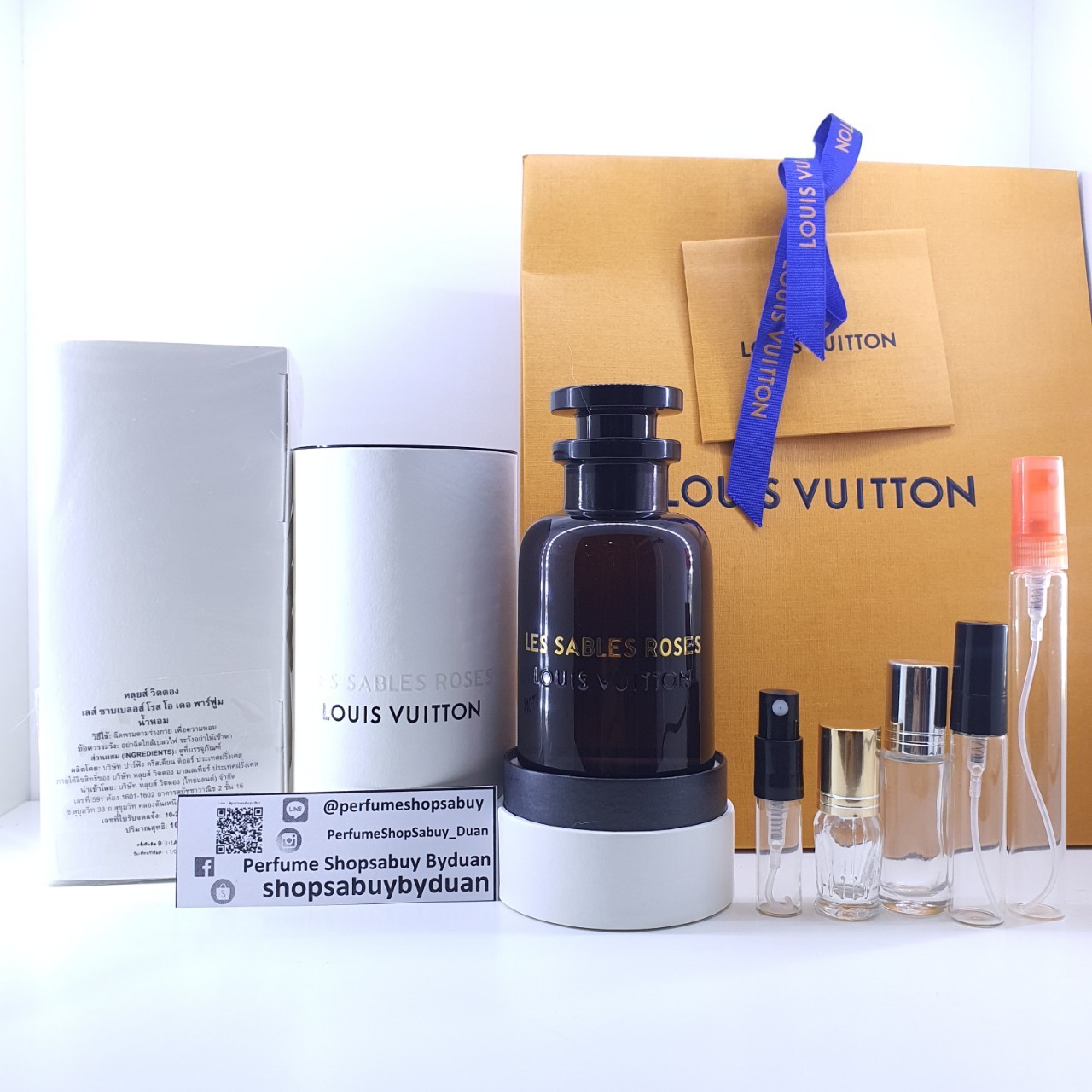 น้ำหอมแท้แบ่งขาย Louis Vuitton LES SABLES ROSES 💕Travel Size แบบทดลอง