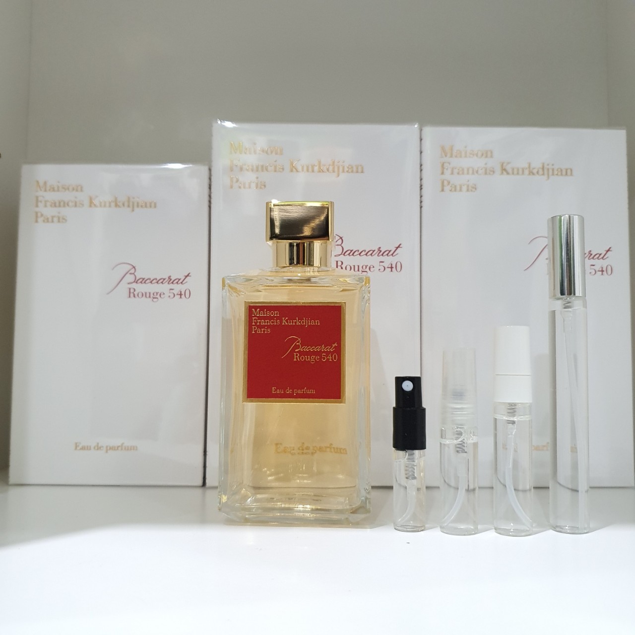 น้ำหอมแท้แบ่งขาย Maison Francis Kurkdjian Baccarat Rouge 540 Eau de Parfum