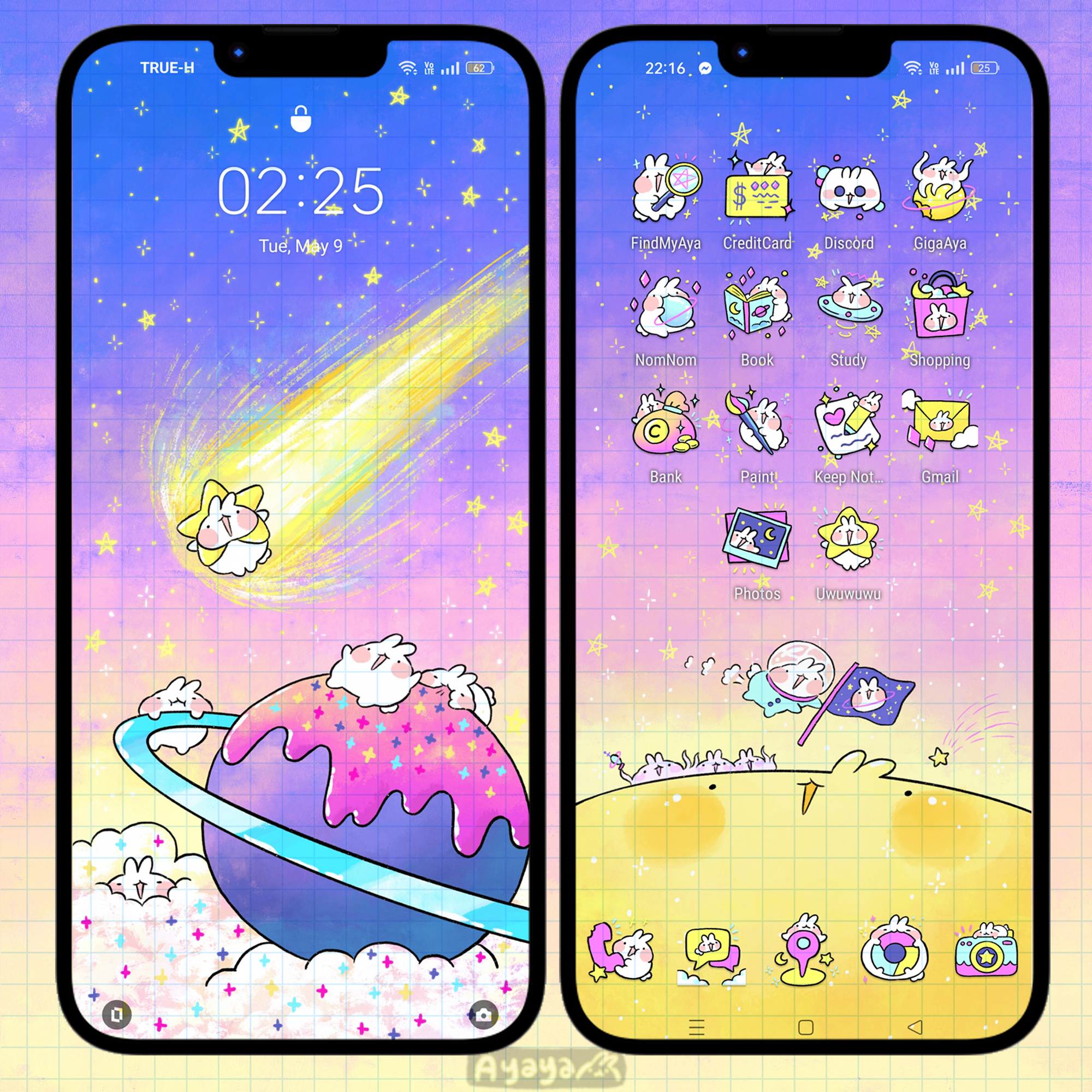 Ayaya Galaxy Icon (ราคายังไม่รวมค่าส่ง +20บาทนะคะ)