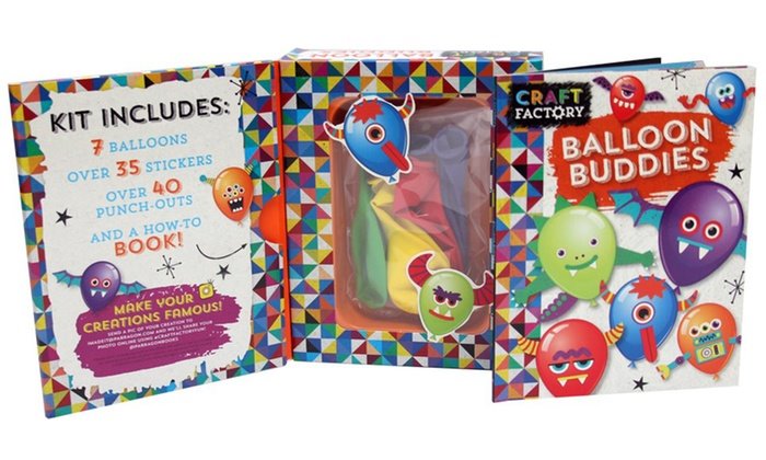 Craft Factory: Balloon Buddies (Craft Factory Boxset) ทำMonster จากลูกโป่ง