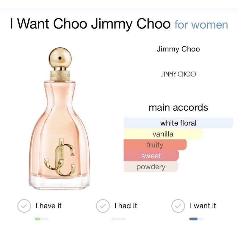 น้ำหอมแท้ Jimmy Choo I Want Choo EDP 125ml กล่องเทสเตอร์