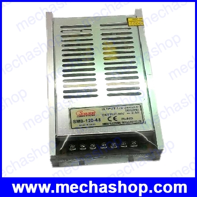 สวิทชิ่งเพาเวอร์ซัพพลาย 120W 48V 2.5A 176V-264V AC INPUT Ultra thin Single Output Switching power supply SMB-120-48