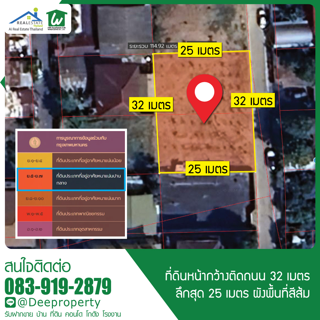 📢ขายถูก! 📢 ที่ดิน 200 ตร.วา งามวงศ์วาน 43 แยก 2-7 (ชินเขต1) ใกล้เดอะมอลล์งามวงศ์วาน สำหรับสร้างบ้านเอง