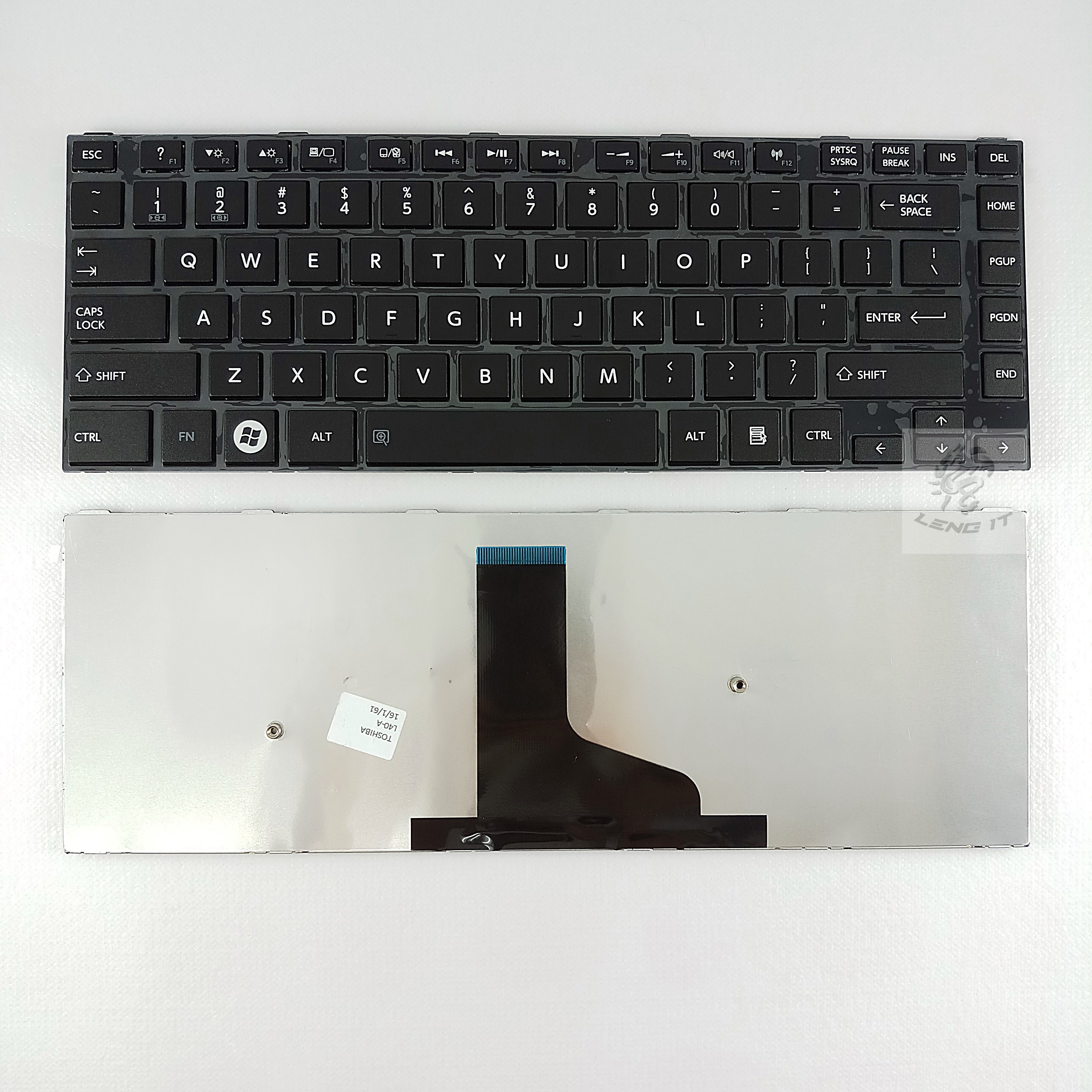 KEYBOARD TOSHIBA L40-A สีดำ