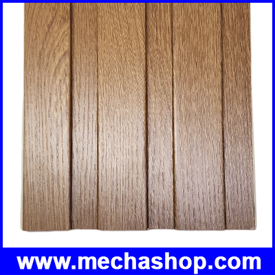Great Wall Board ไม้เทียม ผนังไม้เทียมตกแต่งบ้าน ตกแต่งผนัง Size: 195x2900mm 12mm Raw Material: Virgin