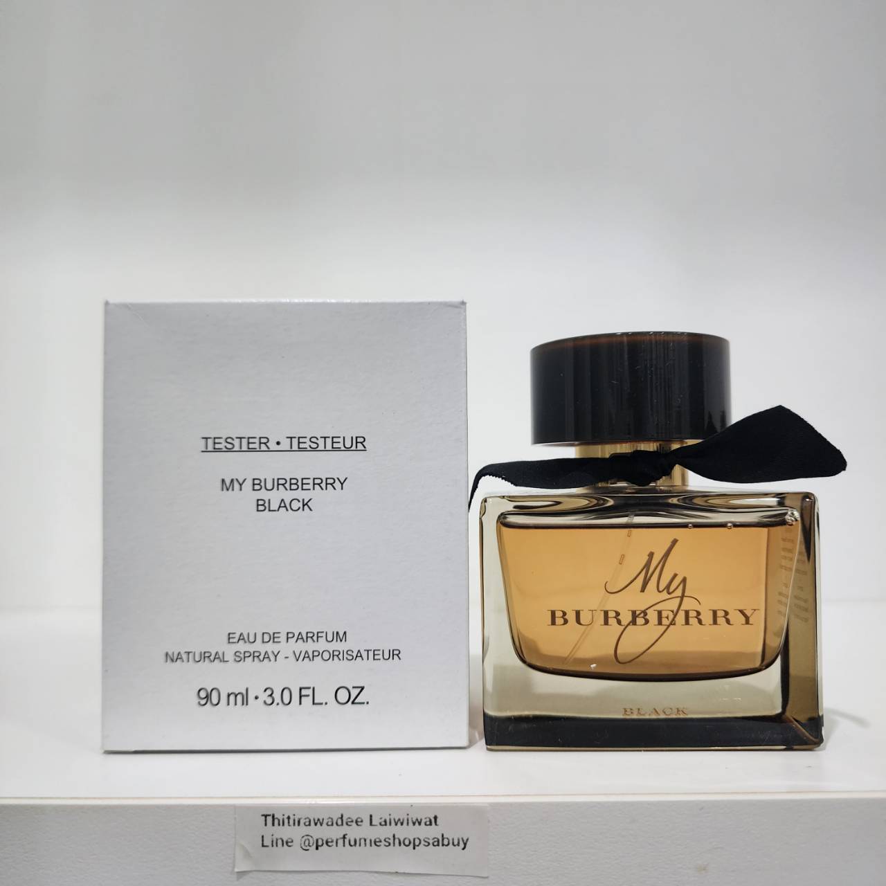 น้ำหอมแท้ BURBERRY MY BURBERRY BLACK PARFUM 90ML Tester