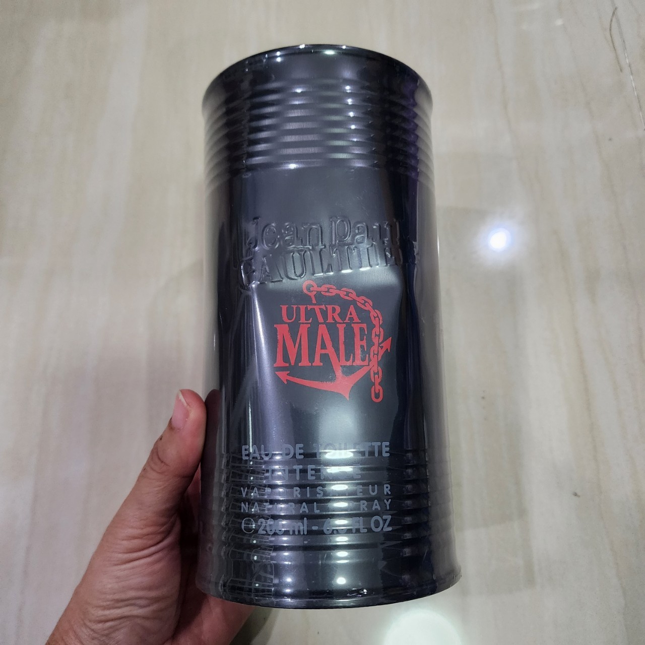 น้ำหอมแท้ Jean Paul Gaultier Ultra Male Intense EDT 200ml กล่องซีลกล่องบุุบ ขนาดจัมโบ้นะคะ