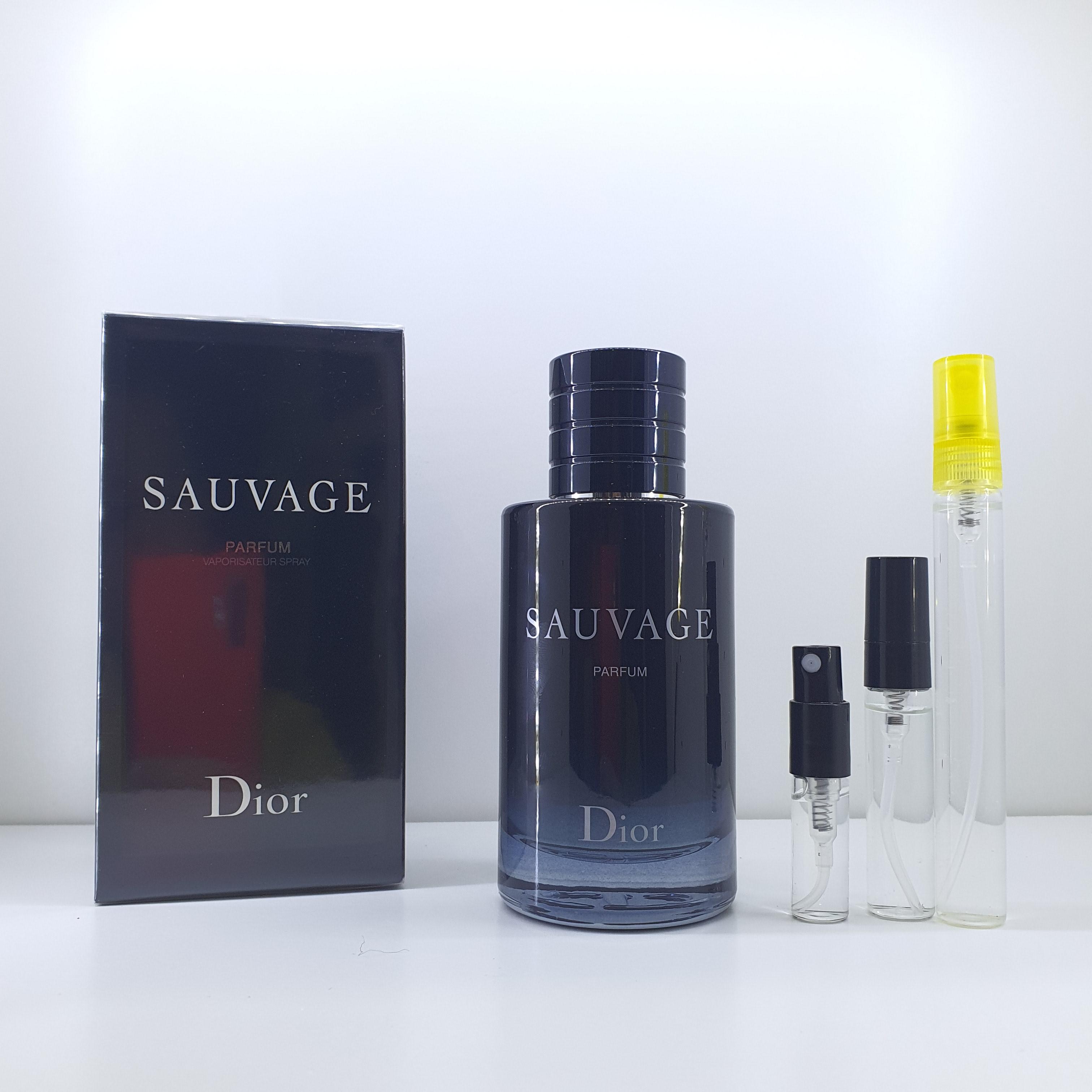 น้ำหอมแท้แบ่งขาย Christian Dior Sauvage Parfum 💕Travel Size แบบทดลอง