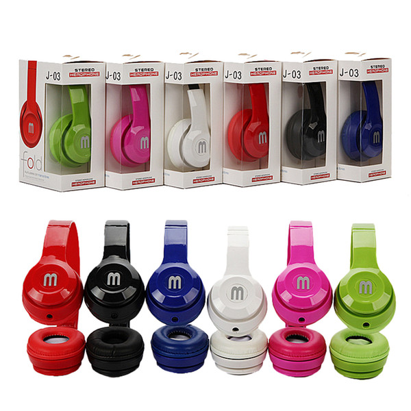 หูฟังแบบครอบหู Fold HeadPhone J-03