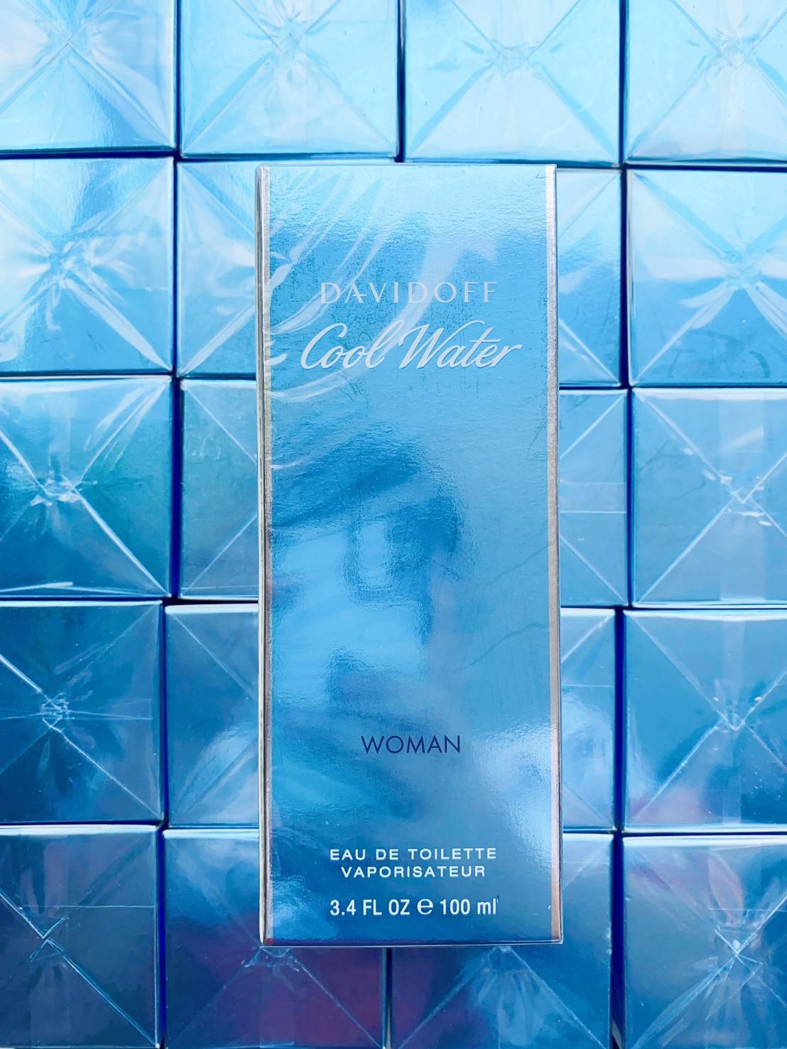 น้ำหอม Davidoff Cool Water EDT for Women 100 ML กล่องซีล