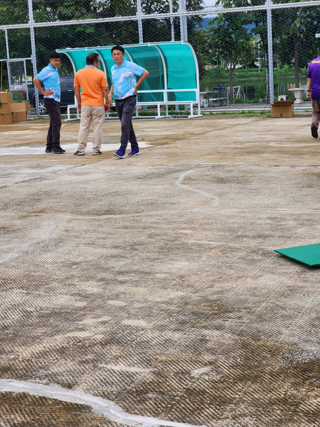 พื้นโพลีโพรพีลีน สำหรับสนามกีฬา สนามฟุตซอล