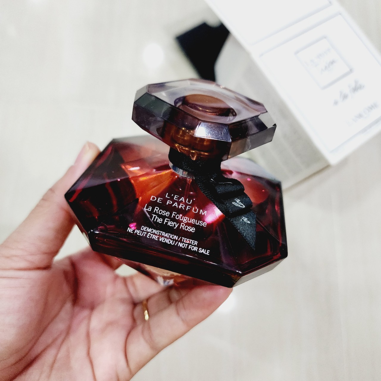 น้ำหอมแท้แบ่งขาย Lancome La Nuit Tresor The Fiery Rose EDP Lancome La Nuit Tresor à la Folie💕Travel Size #แบบทดลอง