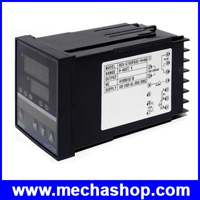 เครื่องควบคุมอุณหภูมิ AC 220V Oven Temperature Controller REX-C700 Thermocouple PT100,K Universal Input RELAY Output 72*72mm Thermostat