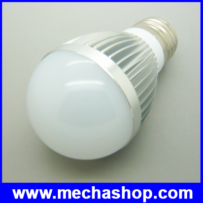 หลอดไฟ LED หลอดกลม สเปค LED 3x3W (9W) E27 High power 12V 300LM LED Light Bulbs Lamp Lighting แสงสีขาว
