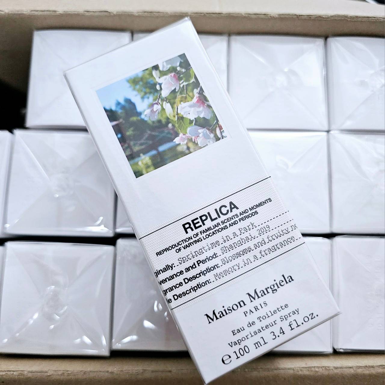 น้ำหอมแท้ Maison Margiela Replica Springtime In A Park Edt 100ml กล่องซีล