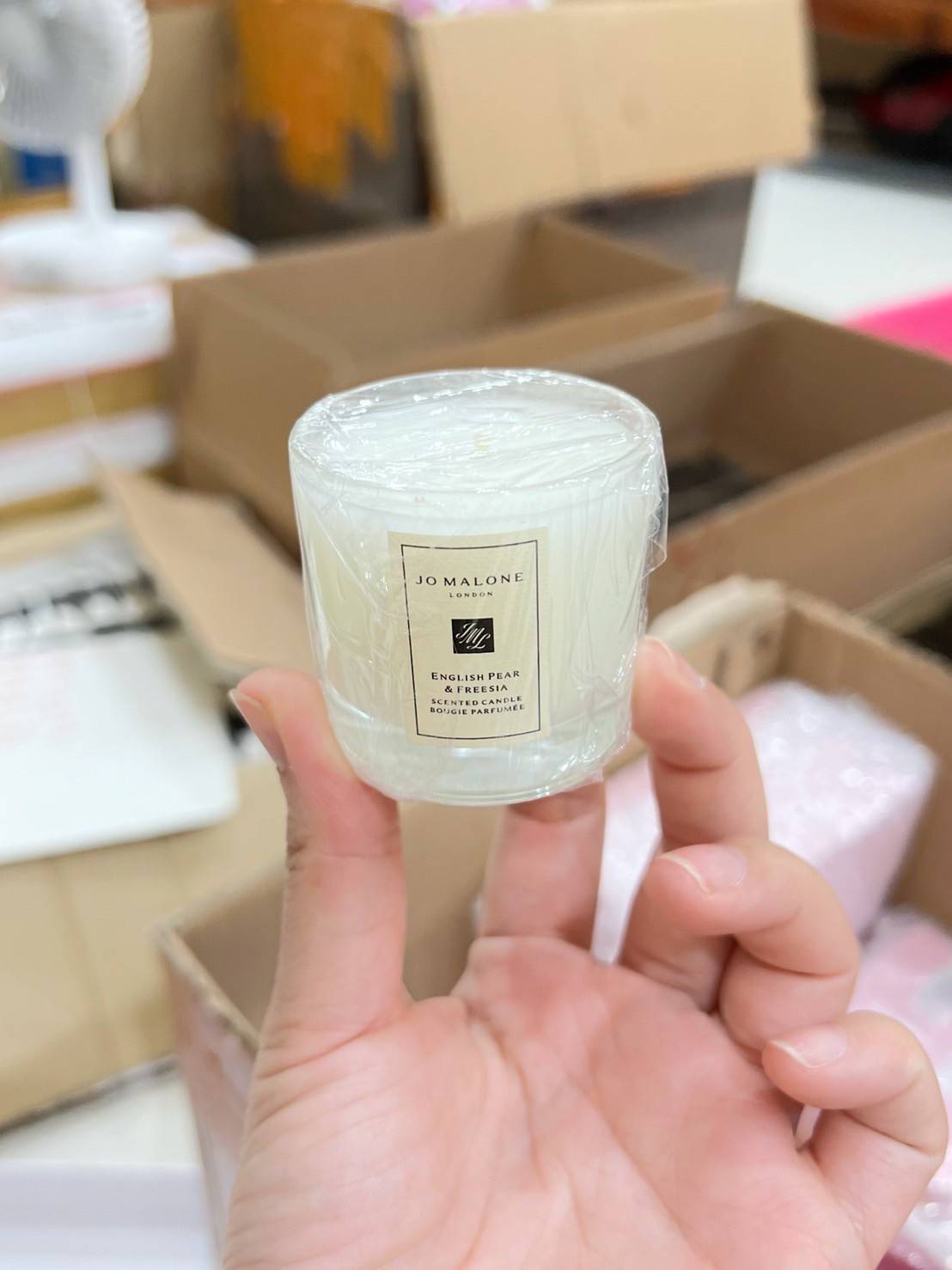 เทียนน้ำหอม Jo Malone English Pear & Freesia Candle 35g เทียน