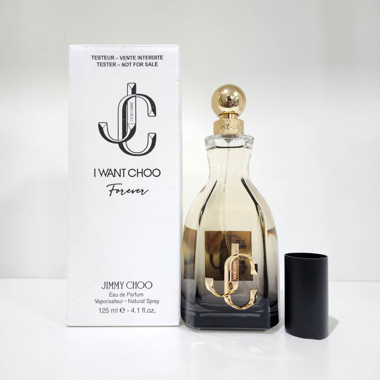 น้ำหอมแท้ Jimmy Choo I Want Choo Forever EDP 125ml กล่องเทสเตอร์