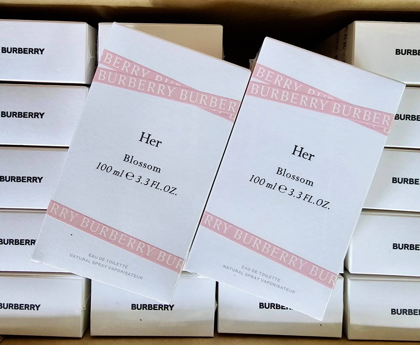 น้ำหอมแท้ Burberry Her Blossom Eau de toilette 100ml กล่องซีล