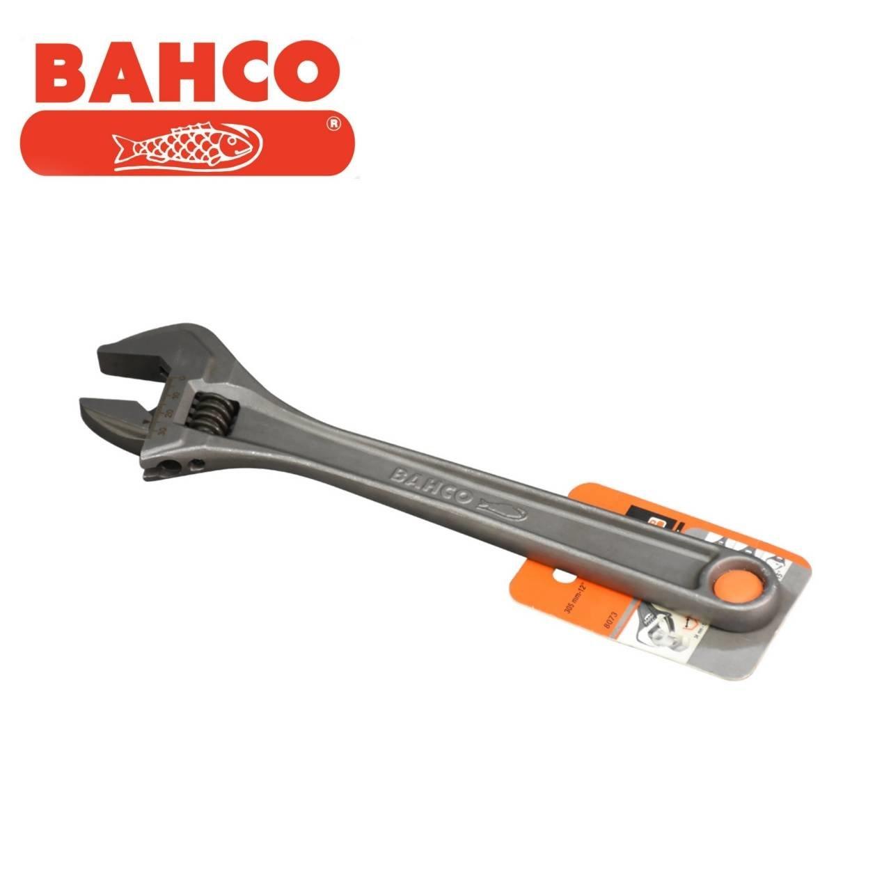 BAHCO ประแจเลื่อน ของแท้ ขนาด 4 - 15 นิ้ว บาร์โก้