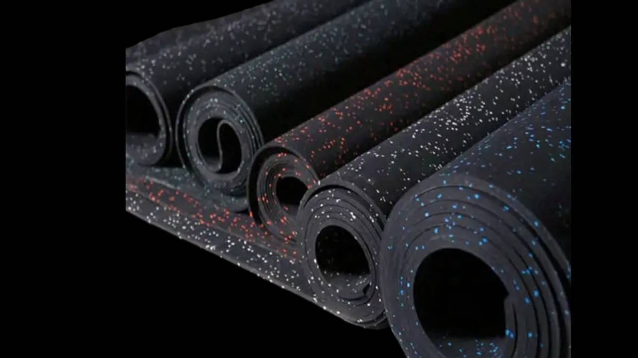 พื้นยางRubber Roll หนา10mm