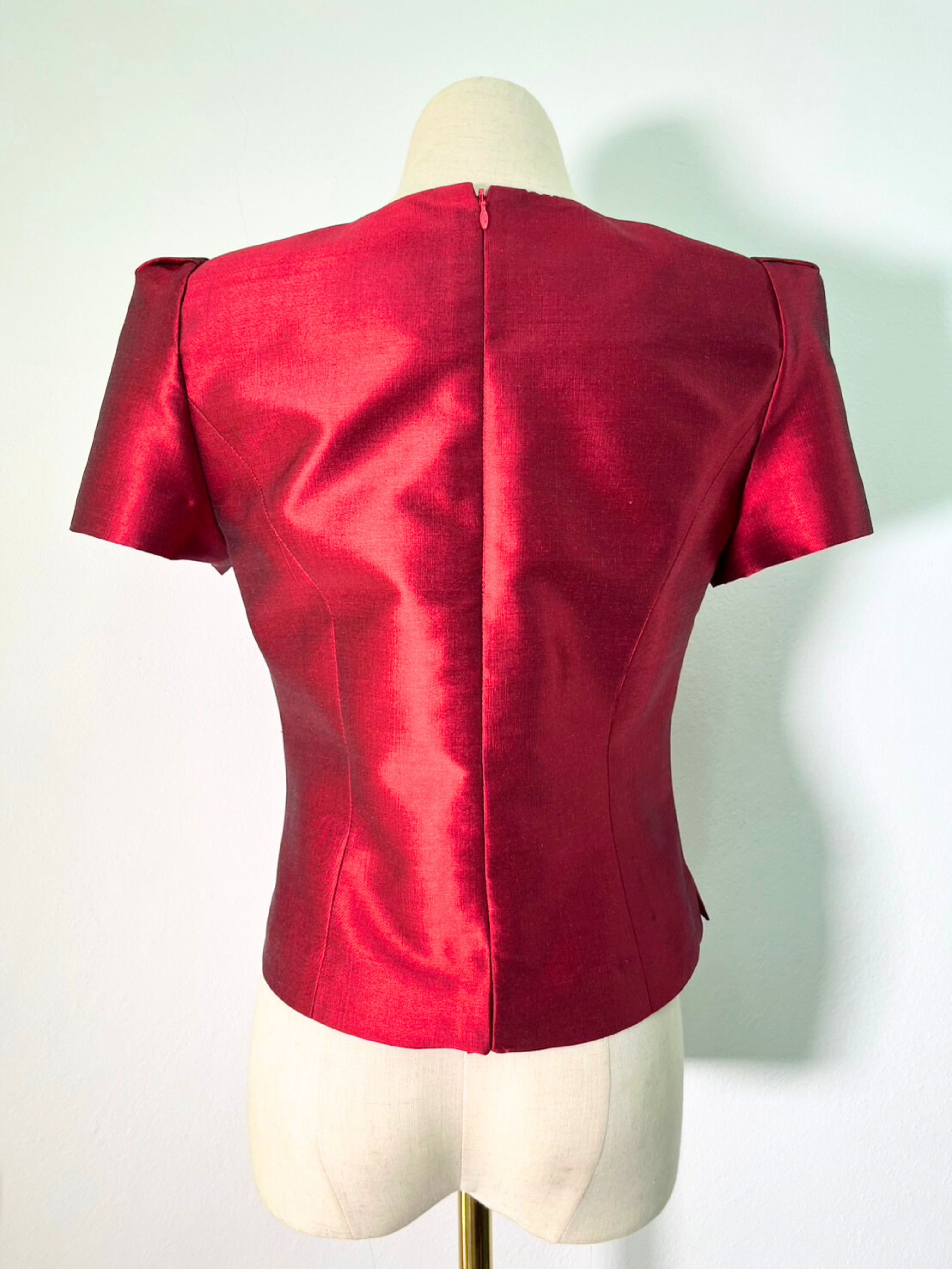 แบบตัด เสื้อผ้าไหม (ไม่รวมผ้า) ตามแบบ chobmai x ARW รหัส CUT-ARW-1226671