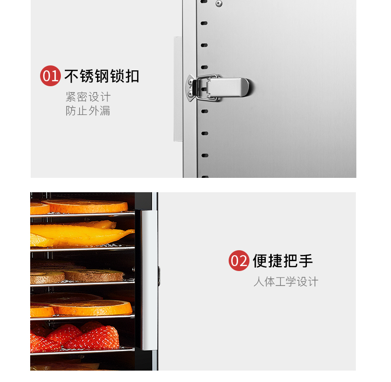 Septree ST-06 12 ชั้น ตู้อบแห้ง ตู้อบลมร้อน ตู้อบผลไม้อบแห้ง ตู้อบสมุนไพร