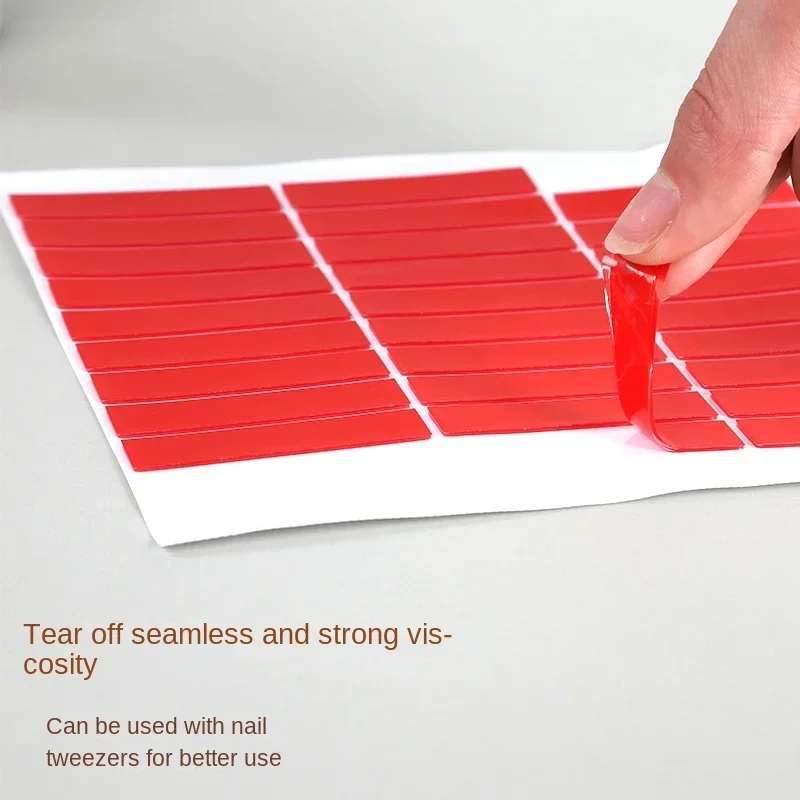 เทปกาวใส2หน้า เทปใสติดเล็บปลอม ใช้ติดโชว์เล็บปลอม 30ชิ้น