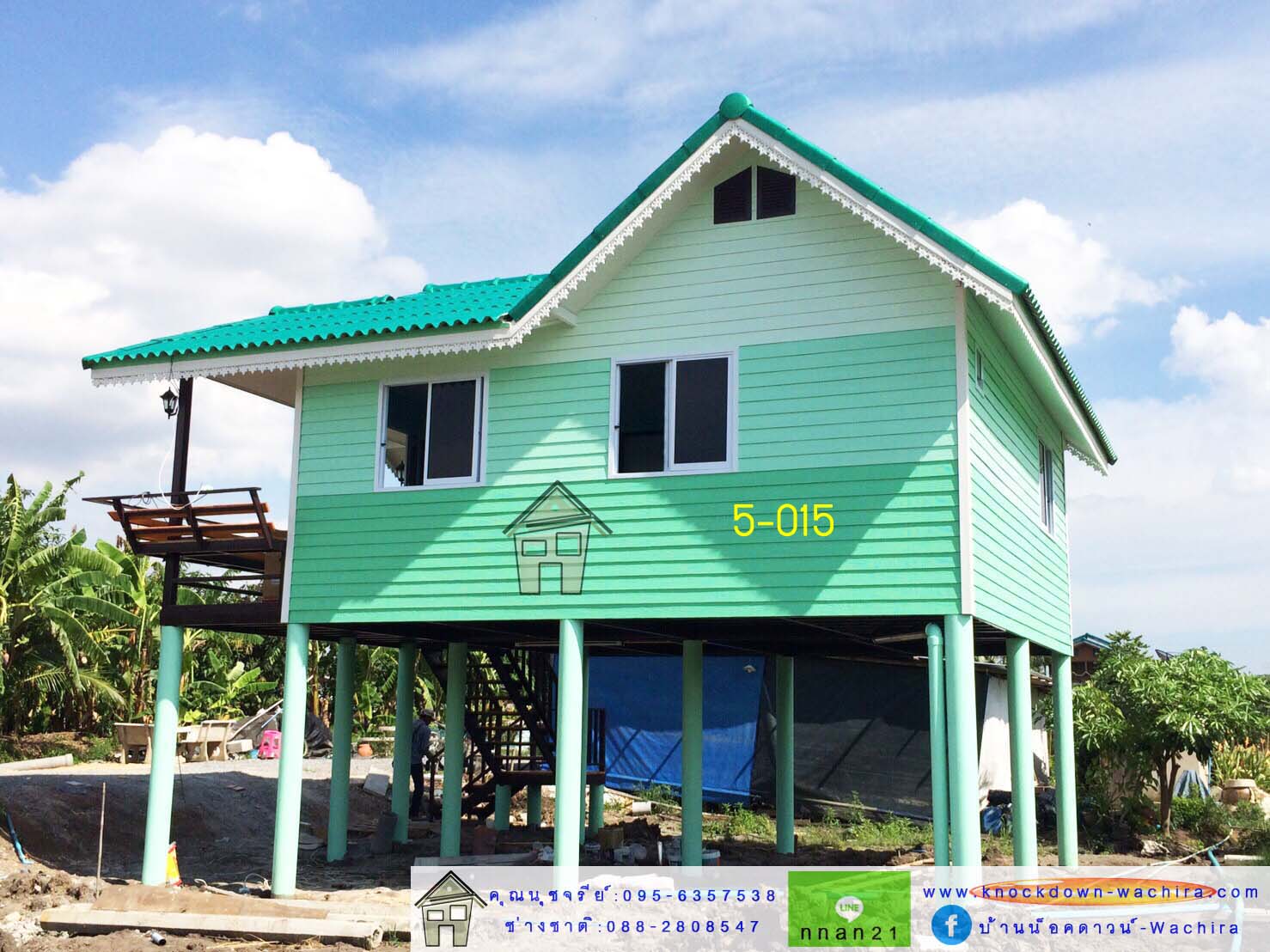 บ้านน็อคดาวน์ราคาถูก,บ้านสําเร็จรูป,บ้านไม้,บ้านน๊อกดาวน์,แบบบ้านน๊อกดาวน์,บ้านราคาถูก,knockdown-wachira