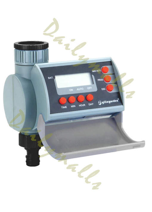 เครื่องตั้งเวลารดน้ำอัตโนมัติ โซลินอยวาล์ว แบบดิจิตอล (Water Timer Controller)