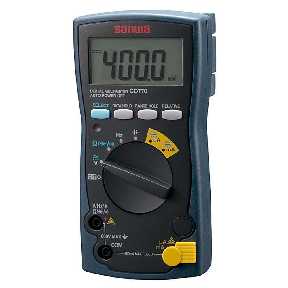 SANWA ดิจิตอลมัลติมิเตอร์ CD-770 (ตัว)