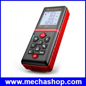 เครื่องมือวัดระยะ เลเซอร์วัดระยะดิจิตอล 60m Digital Laser distance meter Rangefinder Range finder Bubble level Tape measure Area/volume tool S2