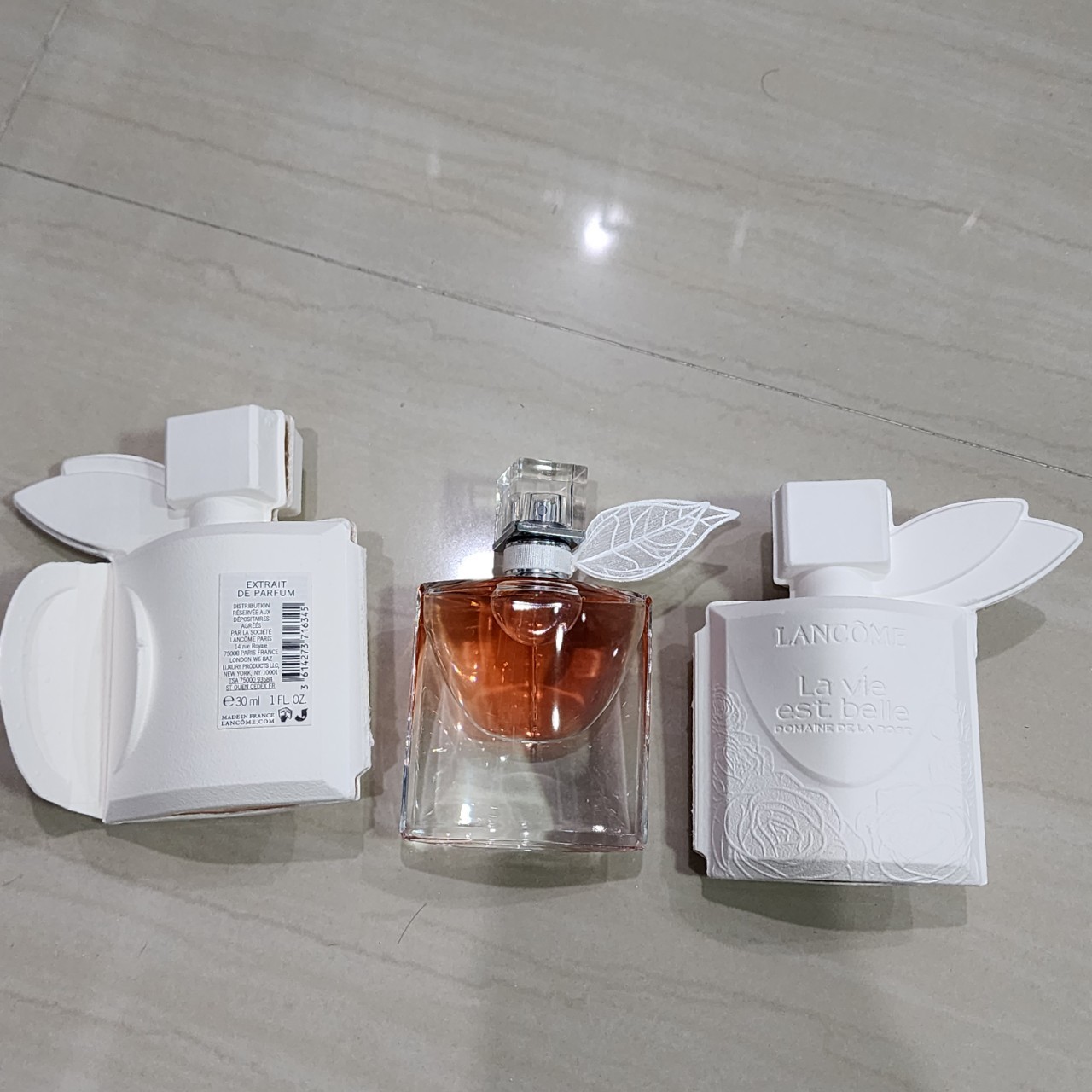 น้ำหอมแท้ Lancome La Vie Est Belle Domaine de la Rose Exitrait de Perfum 30ml กล่องจริง