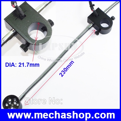 ไฟส่องงานสำหรับกล้องไมโครสโคปแบบคู่ Dual Gooseneck Lights 2 x 9 Bulb LED Neck Illuminator Lamp For Industry Stereo Microscope (สินค้า Pre-Order)