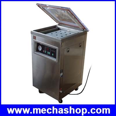 เครื่องแพ็คสูญญากาศ เครื่องซีลสูญญากาศ single-chamber vacuum packagingmachine DZ400 โครงสร้างสแตนเลสอย่างหนา รุ่น DZ400เครื่องแพ็คสูญญากาศ เครื่องซีลส