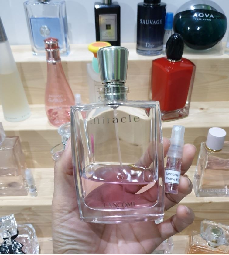 น้ำหอมแท้แบ่งขาย Lancome Miracle for Women EDP💕Travel Size #แบบทดลอง