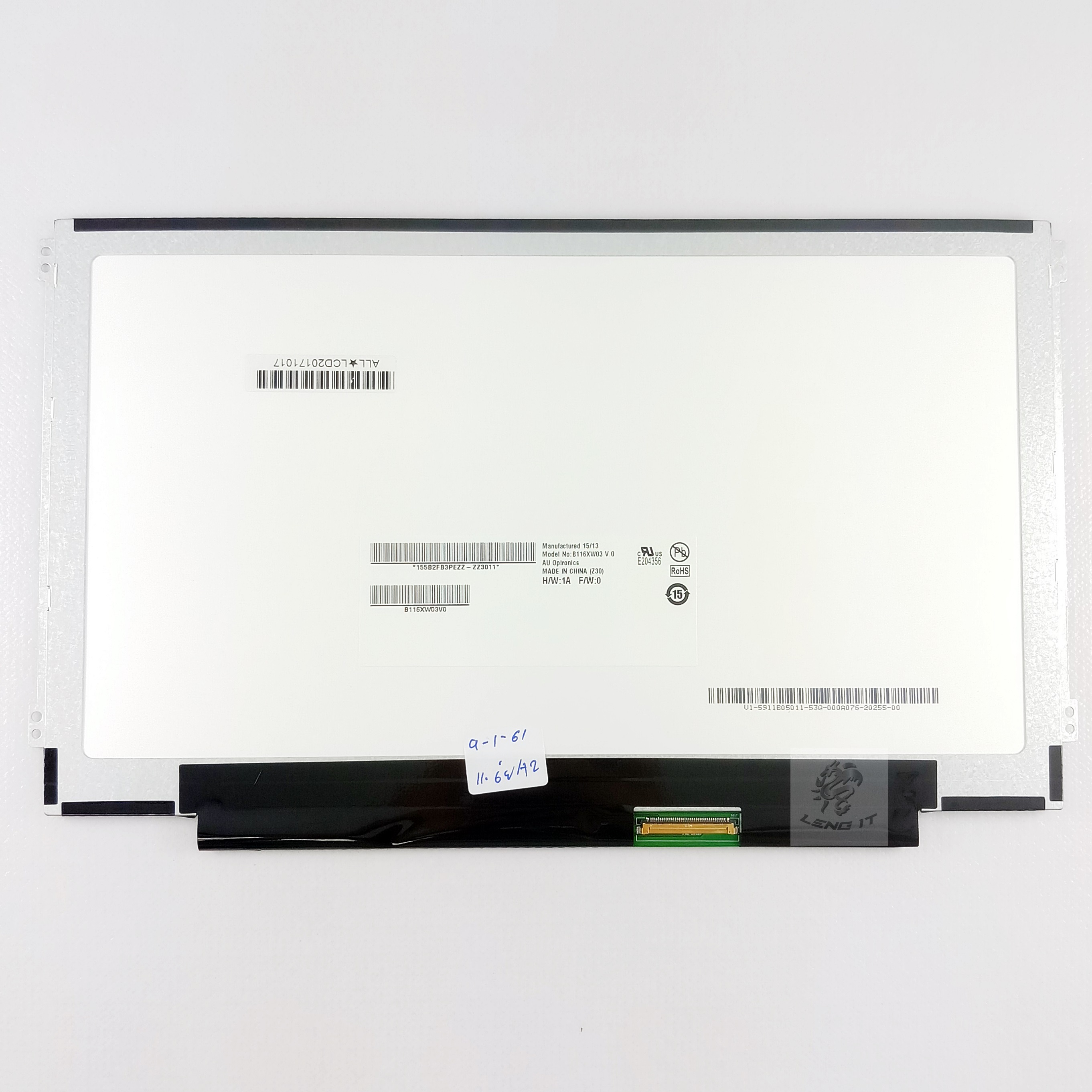LED Panel จอโน๊ตบุ๊ค ขนาด 11.6 นิ้ว SLIM 40 PIN หูข้างซ้าย-ขวา