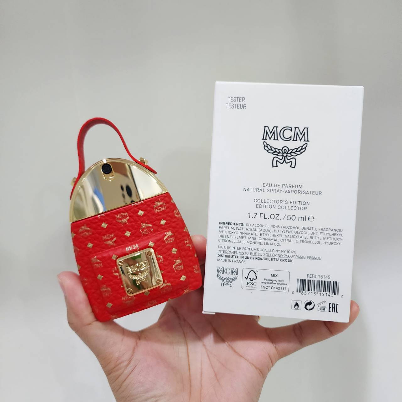 น้ำหอมแท้ MCM Eau de Parfum Collector's Edition 50ml กล่องเทสเตอร์