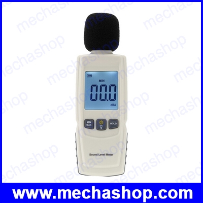 เครื่องวัดความดังเสียง เครื่องวัดเดซิเบล 30-130dB Digital LCD Sound Level Meter Noise Tester Noise Measuring Instrument Decibel Monitoring