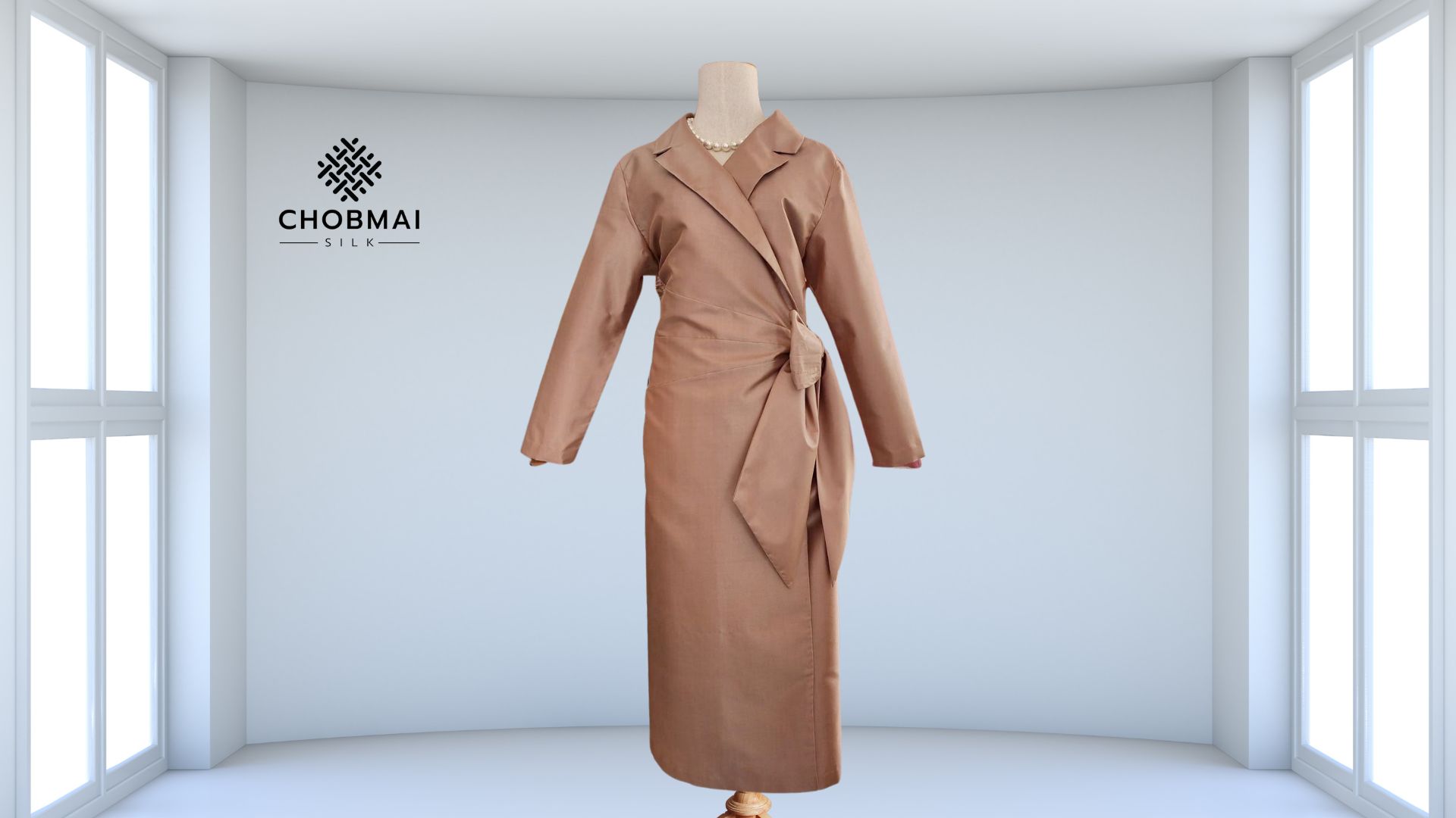 แบบตัดชุด แซ๊กแขนยาว (ไม่รวมผ้า) รหัส CUT-ST-0118661