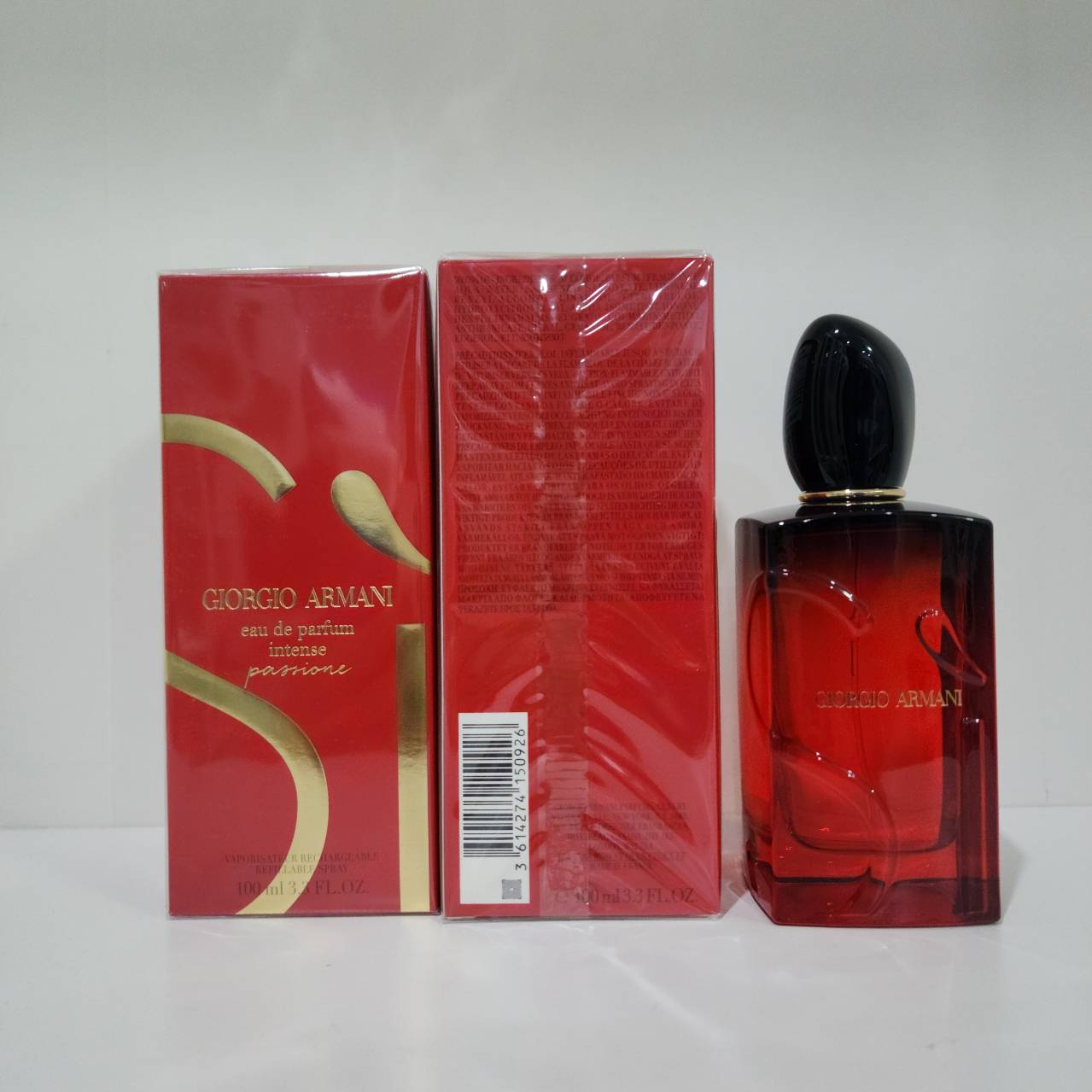 น้ำหอมแท้ Giorgio Armani Si Passione Intense ปี 2024 ขนาด100ml กล่องซีลป้ายไทย