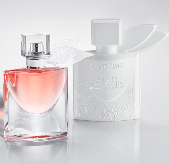น้ำหอมแท้ Lancome La Vie Est Belle Domaine de la Rose Exitrait de Perfum 30ml กล่องจริง