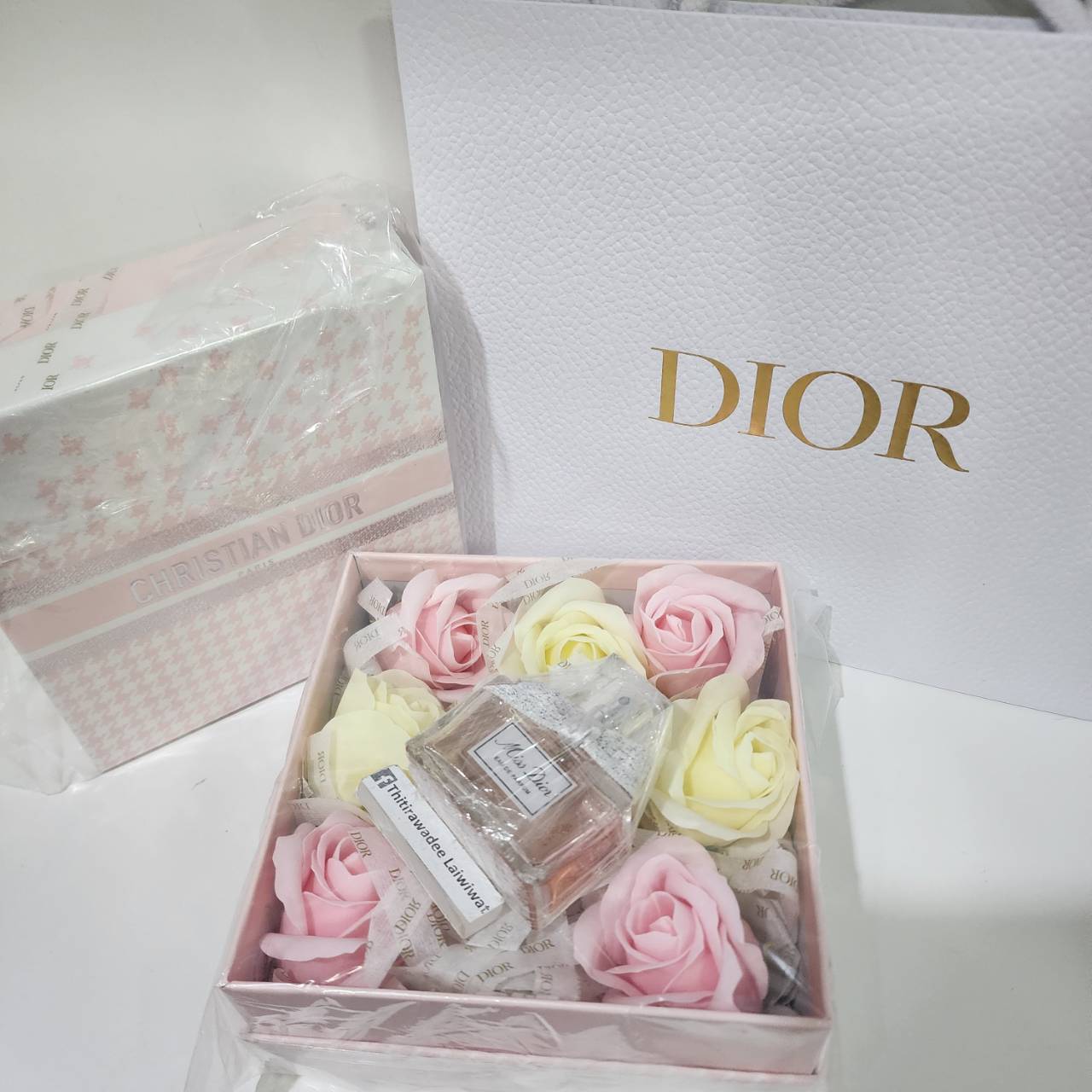 น้ำหอมแท้ Christian Dior Miss Dior EDP 30ml Box set Rose กล่อง limited • ดอกกุหลาบ • ถุง dior น่ารักเกินเบอร์